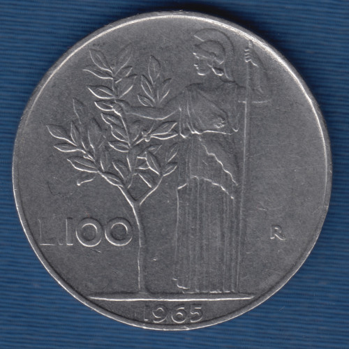 100 Лир 1965 - Италия