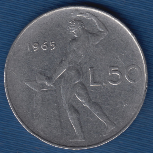 50 Лир 1965 - Италия