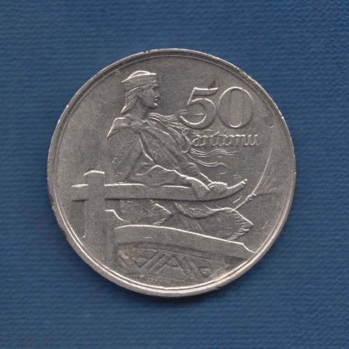 50 Сантиму 1922 - Латвия