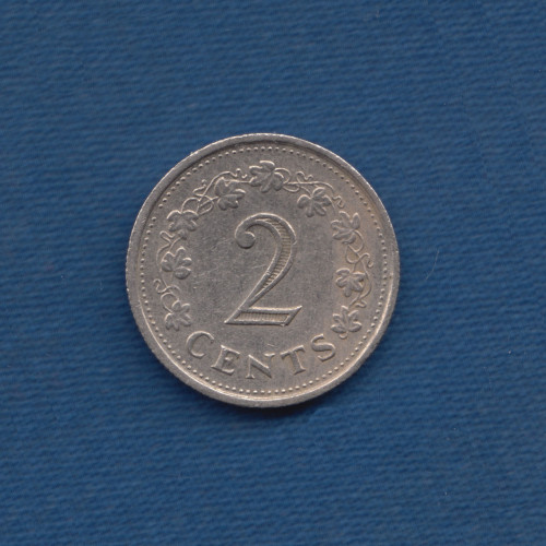 2 Цента 1976 - Мальта