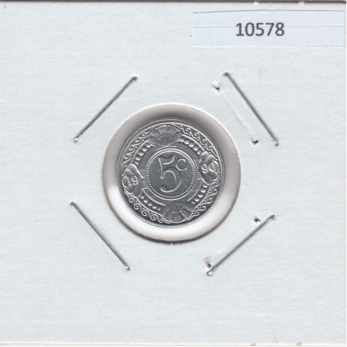 5 Центов 1990 - Голландские Карибские острова