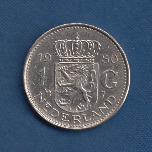 1 Гульден 1980 - Нидерланды 1 Гульден 1980 - Нидерланды
