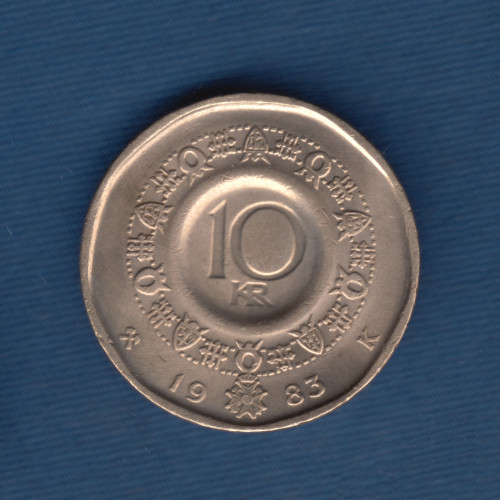 10 Крон 1983 - Норвегия 10 Крон 1983 - Норвегия