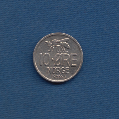 10 Эре 1963 - Норвегия