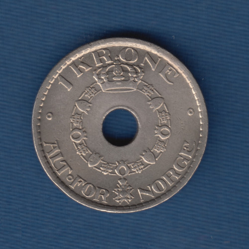 1 Крона 1949 - Норвегия 1 Крона 1949 - Норвегия