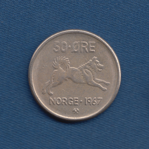50 Эре 1967 - Норвегия