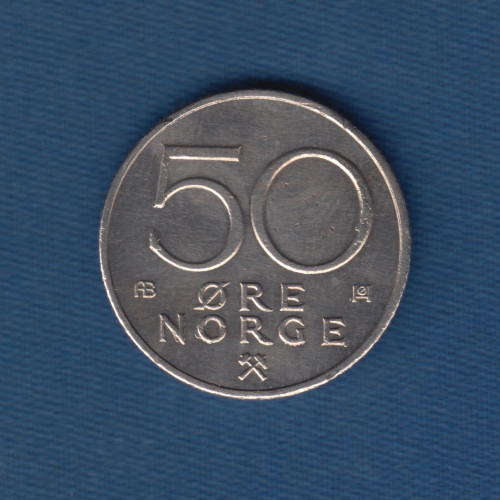 50 Эре 1979 - Норвегия 50 Эре 1979 - Норвегия