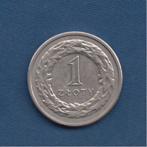 1 Злотый 1994 - Польша 1 Злотый 1994 - Польша