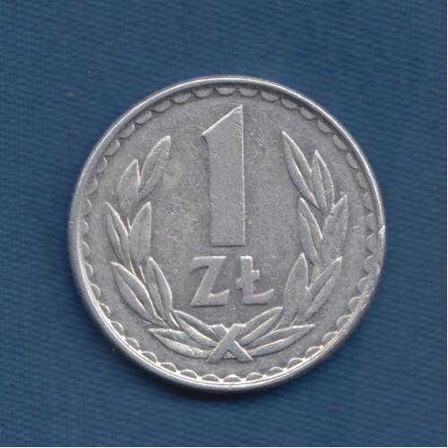 1 Злотый 1983 - Польша 1 Злотый 1983 - Польша