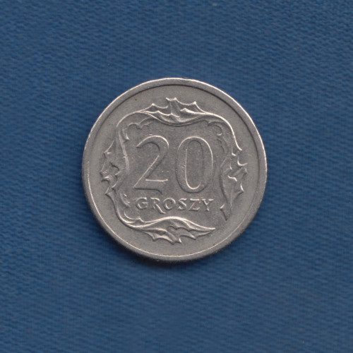 20 Грошей 1991 - Польша 20 Грошей 1991 - Польша