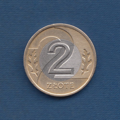 2 Злотых 1995 - Польша 2 Злотых 1995 - Польша