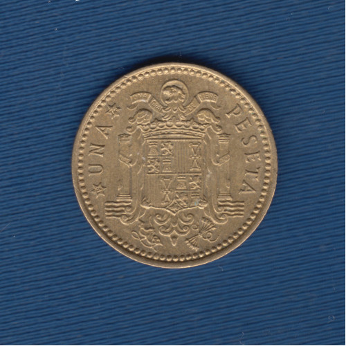 1 Песета 1966 (1974) 🟌 -Испания 1 Песета 1966 (1974) 🟌 -Испания