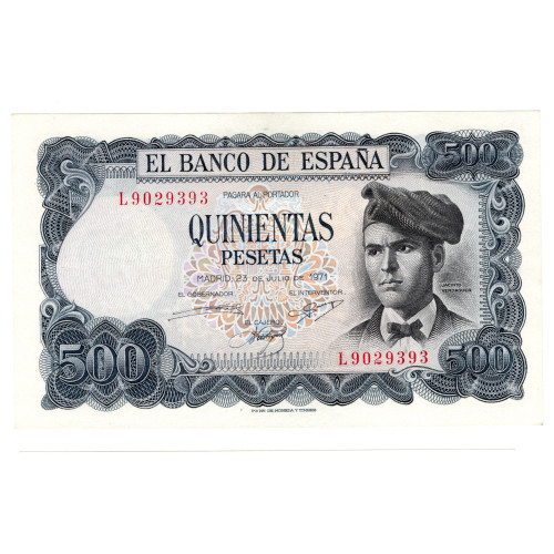 500 Песет 1971 - Испания 500 Песет 1971 - Испания
