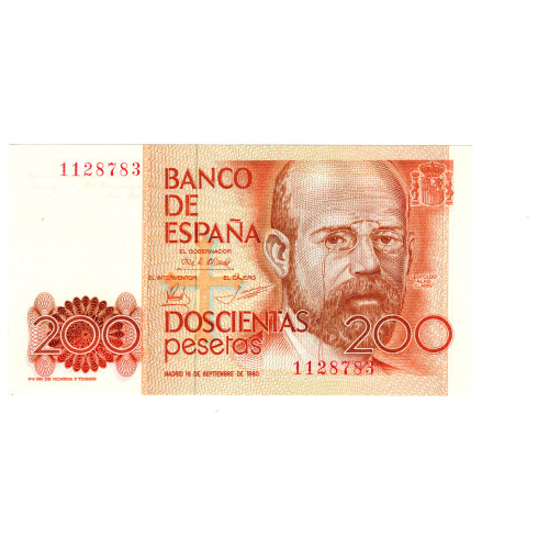 200 Песет 1980 - Испания 200 Песет 1980 - Испания