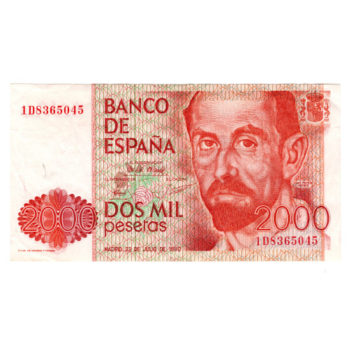 2000 Песет 1980 - Испания 2000 Песет 1980 - Испания