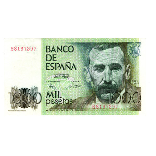 1000 Песет 1979 - Испания 1000 Песет 1979 - Испания