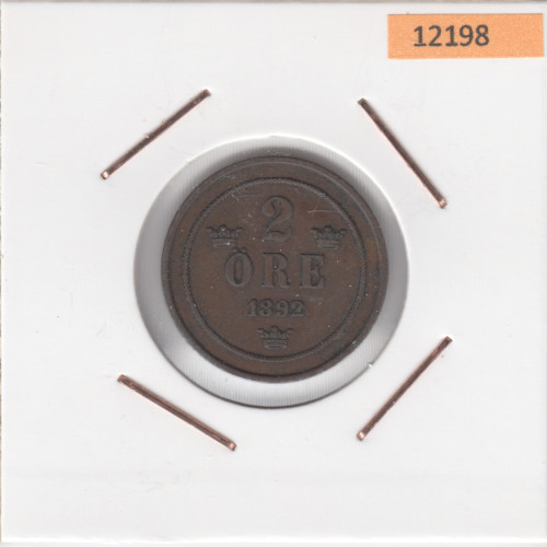 2 Эре 1892 - Швеция