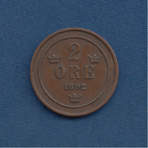 2 Эре 1892 - Швеция