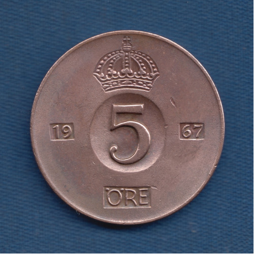 5 Эре 1967 - Швеция