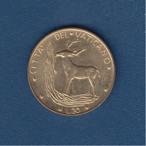 20 Лир 1971 - Ватикан