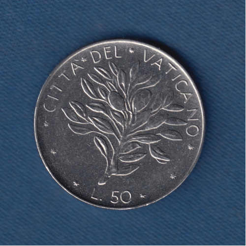 50 Лир 1971 - Ватикан