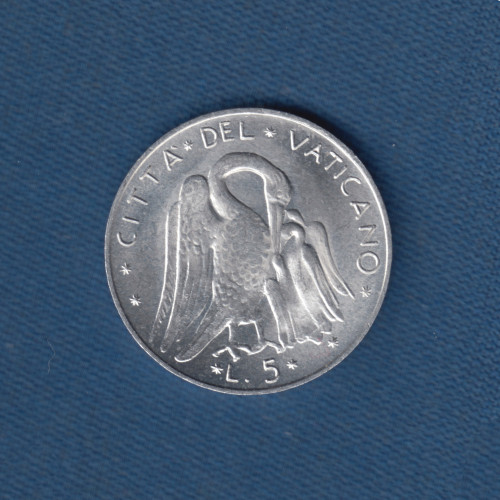 5 Лир 1971 - Ватикан