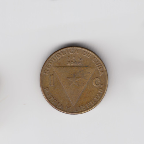 1 Cентаво - 1953 - Куба 1 Cентаво - 1953 - Куба