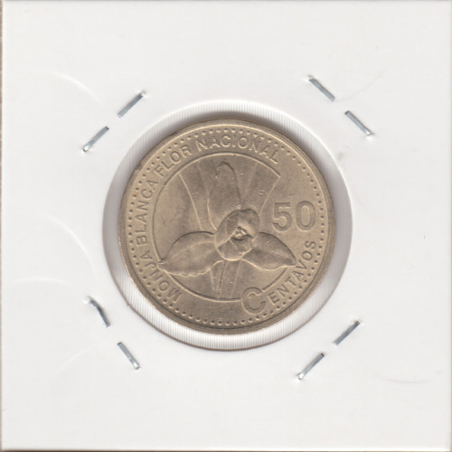 50 Cентаво 2001 - Гватемала 50 Cентаво 2001 - Гватемала