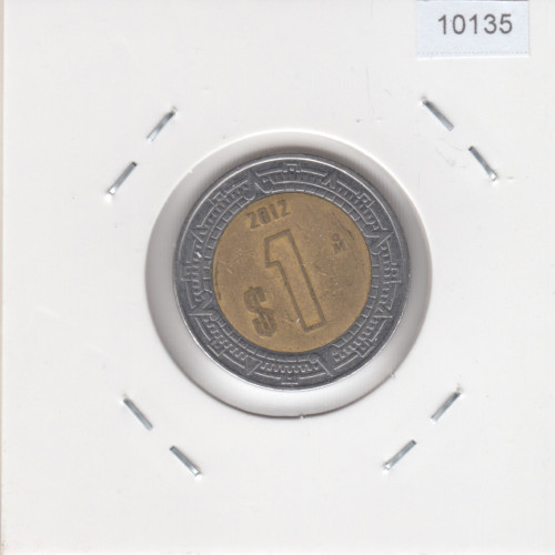 1 Песо - 2012 - Мексика 1 Песо - 2012 - Мексика