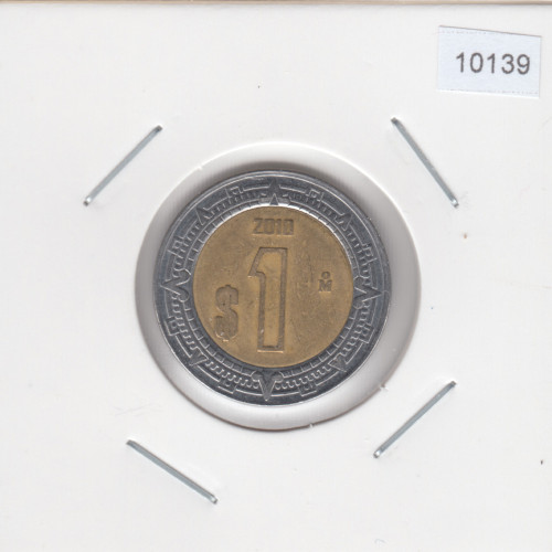 1 Песо - 2010 - Мексика 1 Песо - 2010 - Мексика