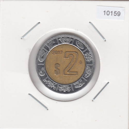 2 Песо - 2017 - Мексика 2 Песо - 2017 - Мексика