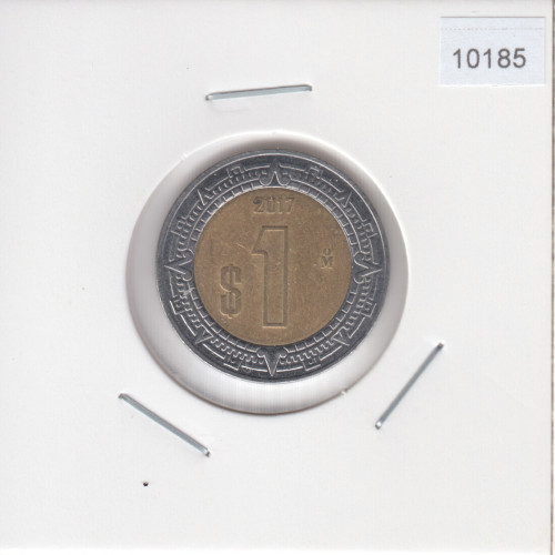 1 Песо - 2017 - Мексика 1 Песо - 2017 - Мексика