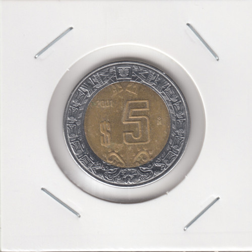 5 Песо 2001 - Мексика 5 Песо 2001 - Мексика
