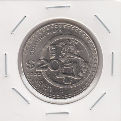 20 Песо 1981 - Мексика 20 Песо 1981 - Мексика