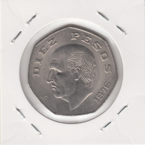 10 Песо 1976 - Мексика 10 Песо 1976 - Мексика