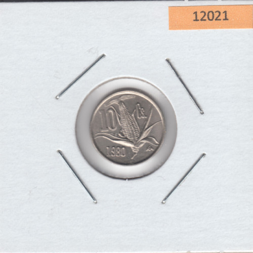 10 Сентаво 1980 - Мексика