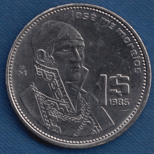 1 Песо - 1985 - Мексика 1 Песо - 1985 - Мексика