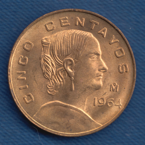 5 Сентаво - 1964 - Мексика 5 Сентаво - 1964 - Мексика