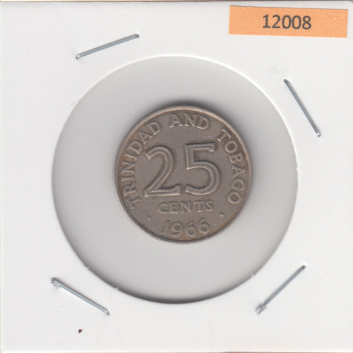 25 Центов 1966 - Тринидад и Тобаго
