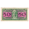 Military Payment Certificate 50 Cents - Series 521