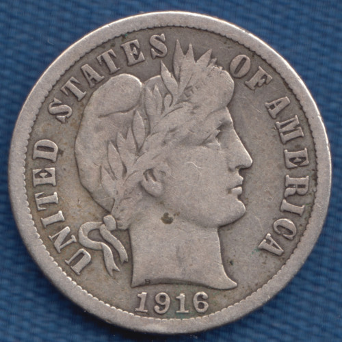 1 Дайм 1916 года - США 1 Дайм 1916 года - США