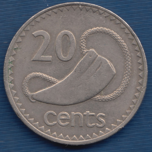 20 Cents - 1980 - Fiji 20 Cents - 1980 - Fiji