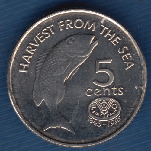 5 Cents - 1995 - Fiji 5 Cents - 1995 - Fiji