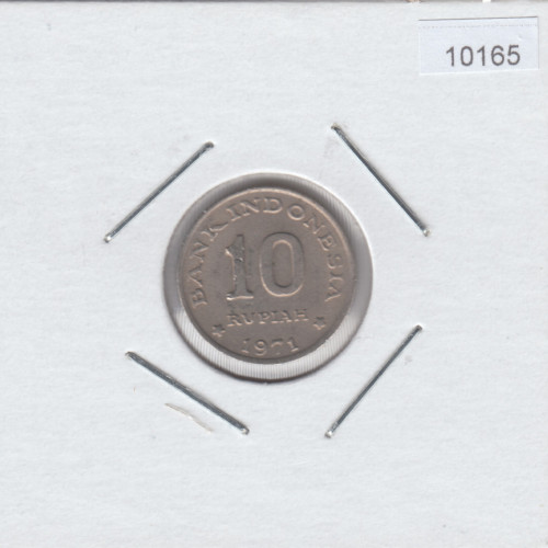 10 Рупий 1971 - Индонезия 10 Рупий 1971 - Индонезия