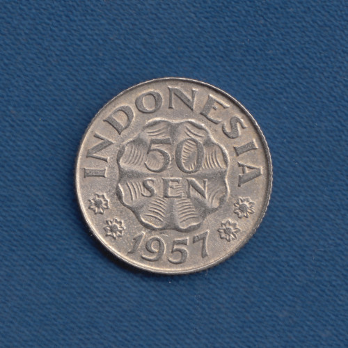 50 Cен 1957 - Индонезия