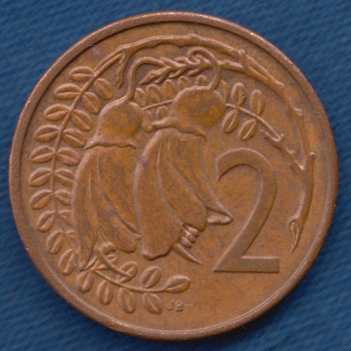 2 Цента 1987 - Новая Зеландия 2 Цента 1987 - Новая Зеландия