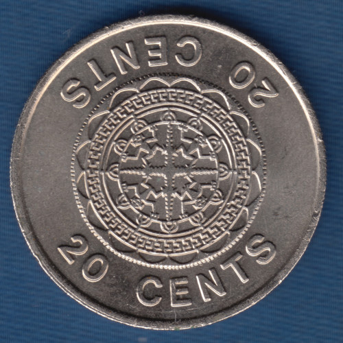 20 центов 1977 - Соломоновы Острова 20 центов 1977 - Соломоновы Острова