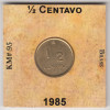 ½ Cентаво 1985 - Аргентина