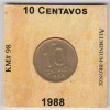 10 Cентаво 1988 - Аргентина