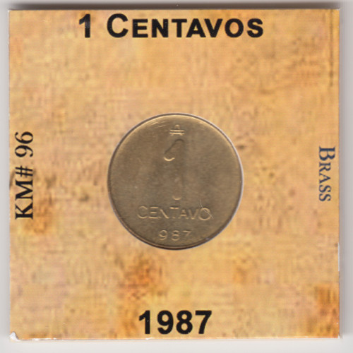 1 Cентаво 1987 - Аргентина 1 Cентаво 1987 - Аргентина
